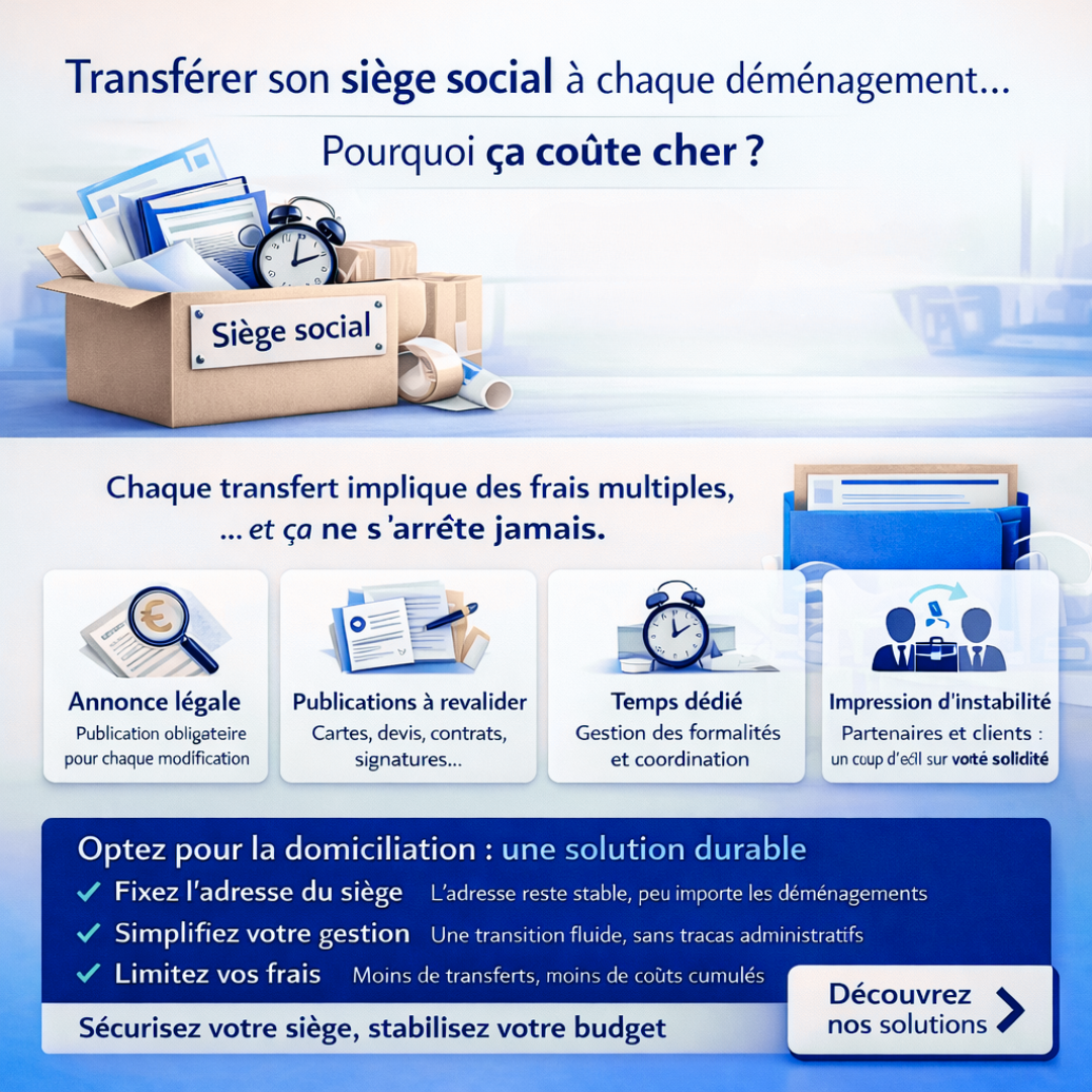 transfert de siège